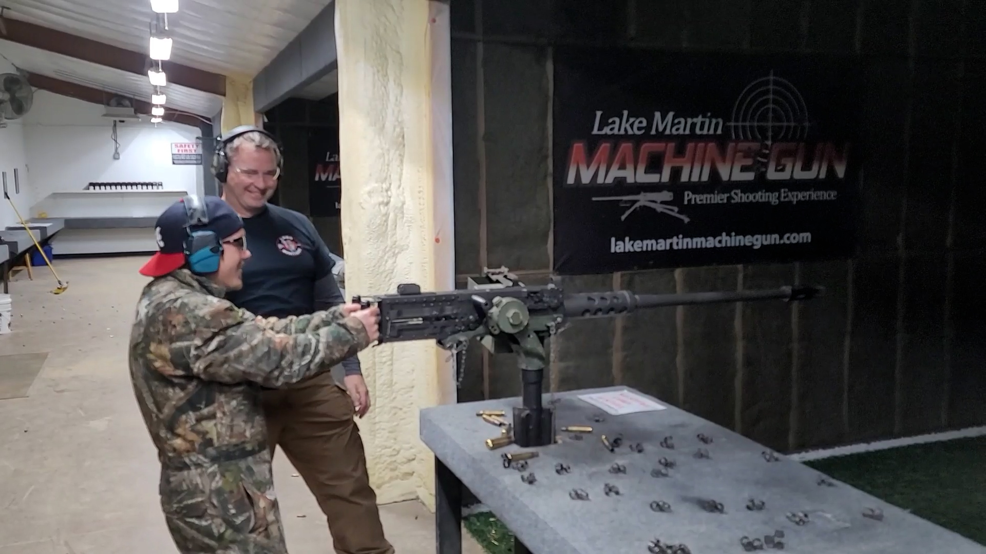 Lake martin machine gun